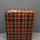 Santa Costume Adult.Christmas Costume 7pcs Suit With Green Monster Mask and Red Hat.Christmas Gift Box Packaging