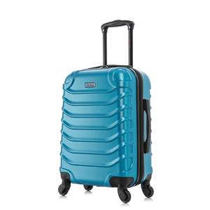 InUSA ENDURANCE Luggage with Spinner Wheels | Spacious Durable Lightweight Hardside Suitcase, Travel Bag with Handle and Trolley | 24-Inch Medium Checked Luggage | Teal