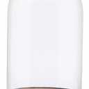 Glass Cloche Bell Jar with Wooden Base, 6 inch Diameter x 10 inch Height, Display Dome Cover for Plants and Decor (Old Wood Color Base)