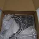 All Metal Rain Shower Head with Handheld Combo, YDmeet 10 Inch Rainfall Shower Head, Stainless Steel Hand Wand, 3 Setting Diverter, Adjustable Extension Arm w/Lock Joints, 71" Extra Long Hose, Chrome