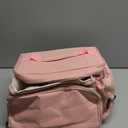 Breast Pump Bag Fit for Spectra S1 and S2, Pumping Bag with Waterproof Mat for Pump Accessories, Portable Pump Carrying Case for Work, Travel and Family Use, Pink