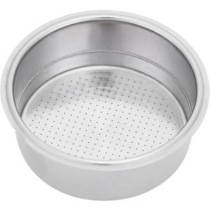Coffee Filter Basket, Premium Stainless Steel Double Layer Pressurized Espresso Filter Basket 51mm for Portafilter Home Barista Use