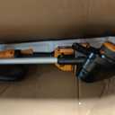 Worx Cordless String Trimmer, 13'' Electric Weed Wacker with Auto Feed, 40V Lightweight Weed Eater with Dual-exit Cutting Head, 2 Batteries & Charger Included, WG183, No Size