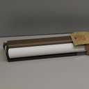 Joydeco No Drill Blackout Shades, Free-Stop Cordless Roller Shades, UV Protection, Thermal Insulated Blinds for Indoor Windows, Easy Install Window Blinds for Home and Office (Coffee, 34" W X 75" H)