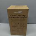 SuzziPad Chemo Care Package for Women & Men, Cooling Gloves, Socks and Cold Caps for Chemotherapy, Ideal for Discomfort of Head, Hand, Feet, L