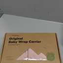 KeaBabies Baby Wrap Carrier - All in 1 Original Baby Carrier Newborn to Toddler Sling, Easy to Wear, Hands Free Bonding, Lightweight, Breathable Infant Wraps (Dusty Pink) (One Size (Pack of 1))