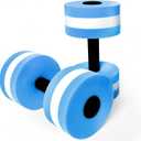 Timoo Aquatic Dumbells Set of 2 Water Dumbells Pool Resistance Water Weight Water Aerobics High-Density EVA-Foam Pool Fitness