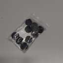 Gatuida 10pcs Universal Car Bumper Hole Plug Covers, Black Rubber Caps for Rear Bumper Radar Holes, Easy Installation, Exterior Accessories for Auto and Truck