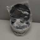 Umite Chef Mixing Bowls with Airtight Lids6 piece Stainless Steel Metal Nesting Storage Bowls, Non-Slip Bottoms Size 7, 3.5, 2.5, 2.0,1.5, 1QT, Great for Mixing & Serving(Black)