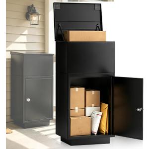 Package Delivery Box for Outside, Anti-Theft Lock, Waterproof