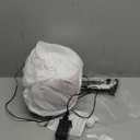 MICOCAH 8FT Christmas Inflatables Outdoor Decorations, Inflatable Snowman Holding Garland Blow Up Yard Decoration Build-in Rotating Colorful LEDs Xmas Holiday Party Indoor Lawn Christmas Eve Dcor