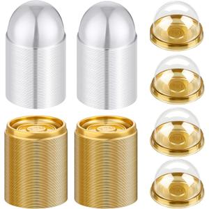 200 Pcs Mini Cupcake Boxes Containers Clear Plastic Muffins Cheese Pastry Containers with Dome Lids for Wedding Birthday Party Gifts Supplies, 2.87 x 2.87 x 1.97 Inch (Gold)
