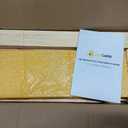 BeeCastle 8 Frame Medium Super Bee Hive Box, Langstroth Honey Bee Hive Dipped in 100% Beeswax Include Beehive Frames and Wax Foundations (Unassembled)