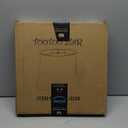 Double TOOTOO STAR Brown Lamp Shade Set of 2, Large Drum Lampshade for Floor Light and Table Lamp 10x14x10 inch, DIY Fabric Natural Linen Hand Crafted, Spider (Brown, 10 x 14 x 10.5 inch)