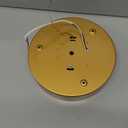 Gold Ceiling Light Flush Mount, LED Light Fixture 24W, Round Dimmable Flush Mount 5CCT for Bathroom, Living Room, Bedroom