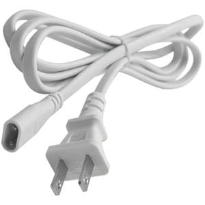 Hexagon LED Lights Power Cord Connectors 1.5M 5ft Hex Lighting 10a 2 pin Power Cable for CEZELUX Hexagon Garage Light Fixture Connector Accessory Replacement/Spare for Honeycomb Lighting Systems