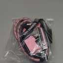 Service Dog Vest Harness and Leash Set, Animire in Training Dog Harness with 10 Dog Patches, Reflective Dog Leash with Soft Padded Handle for Small, Medium, Large, and Extra-Large Dogs(Pink,S)