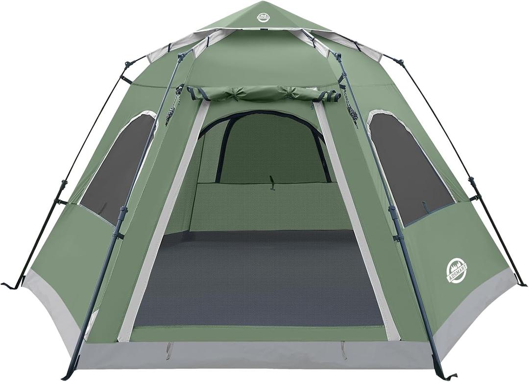 ADSMART Instant Tents for Camping 4/5 Person Tent Waterproof for Outdoor