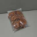 2 x 20 Pack Wooden Sewing Buttons, 2.36 Inch Round, 4 Holes, 60mm Large Size for Crafts, DIY Clothing, Bag Decoration, (Brown)