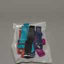 5 Pcs Watch Bands Replacement for ID115plus HR Very Fit Pro Activity Fitness Tracker Wrist Bands Set Multicolor Veryfitpro Smart Watch Strap Replacements for Women Men (Black Red Green Purple Blue)