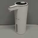 Automatic Soap Dispenser Liquid Touchless: 13.52oz/400ml Wall Mounted USB Rechargeable - 4-Level Adjustable Modern Electric Hand Soap Dispenser - Kitchen Bathroom Kids Family White (White Gel Typ)