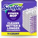 Swiffer PowerMop Multi-Surface Mopping Pad Refills for Floor Cleaning, 11 Count
