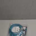 jenico Dog Tie Out Cable: 30 ft Dog Lead for Yard - Heavy Duty Chain Leash Outside for Small Large Dogs Up to 500 lbs - Outdoor Dog Runner Tether (Teal)