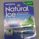 Mentholatum Natural Ice Original Medicated Lip Balm, Hydrating Lip Care for Dry, Chapped Lips, Moisturizing Formula with SPF 15 Helps Prevent Sunburn, Protection for Smooth, Soft Lips (Pack of 12)