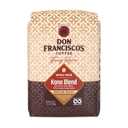 Don Francisco's Kona Blend Whole Bean Coffee, Medium Roast 100% Arabica Coffee, 18 oz Bag (EXP 12/29/27)