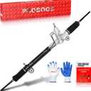 PHOBOOS Hydraulic Power Steering Rack and Pinion Assembly Compatible with Toyota Sienna 2004-2006, Toyota Sienna 2007-2010 3.3L, 3.5L, New Unit, Leak Resistance, Direct Fit, Ref. 26-2619