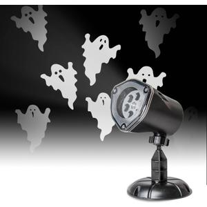 PEIDUO Halloween Projector Lights, Rotating Ghost Projector Halloween, Waterproof Outdoor Halloween Projector, Landscape, Yard, Patio, Garden, Party Decor