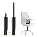 9 Inches to 15 Inches Short Office Chair Cylinder Replacement, 5.5" Stroke, Heavy Duty 1000 lbs, Lower the Seat Height by 2", Fits for Office Chair High Base Short Person, Class4 (Sinking 2.4")