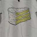 White Vanilla Cake Halloween Costume Food Dress Up Cosplay T-Shirt, Size M