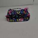 Insulated Kids Dual Compartment Lunch Bags Tote for Girls Boys Lunch Boxes Pre-School Toddler Kindergarten Picnic Camp Food Cooler Thermal with Strap (Blue Unicorn)