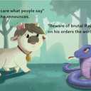 3 x Kaveri the curious cow