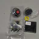 Universal Adjustable 1-5 PSI Carb Fuel Pressure Regulator Kit with 0-15 PSI Gauge, Fuel Block, and 8mm & 10mm Adapters for Carburetor Engine