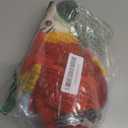 GREUS 9'' Cute Talking Parrot Repeats What You Say Electronic Interactive Plush Toy Stuffed Animal Record Parrot Waving Wings Funny Bird Toys for Children Girls Boys Best Xmas Gift (Red Parrot)