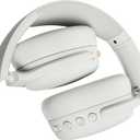 Skullcandy Crusher ANC 2 Wireless Over-Ear Bluetooth Headphones with Extra USB-C Charging Cable, Multi-Sensory Bass, Active Noise Cancelling, 60 Hours Battery, Microphone iPhone Android - Bone