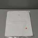 Womens Tops Loose Fitted Flowy Blouses Tunic Tops Short Sleeve Shirts for Women Square Neck Ruffle Sleeve T-Shirt Pullover, M