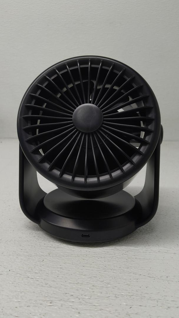 Desk Fan, 5-Inch Portable Electric Table Desktop Air Circulator Fans, Small but Powerful with 3 Speed 360° Adjustable Tilt for Cooling Home Dorm Office Bedroom Bathroom Kitchen, Black