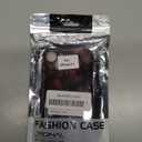 Aesthetic Tortoise Shell Phone Case for iPhone 14, 6.1in, Retro Cool Girl Leopard Print Brown Amber Trendy Full Camera Protective Cover for iPhone 14, 6.1."