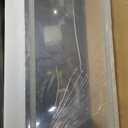 Vlsrka Over The Door Full Body LED Mirror, 47" x 16" White