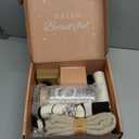 Birthday Gifts for Women, Monogrammed Initial Gift for Teacher Wife Mom, Tote Bag