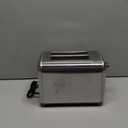 bella Stainless Steel 2 Slice Toaster with Extra Wide Slots & Removable Crumb Tray - 6 Browning Options, Auto Shut Off & Reheat Function - Toast Bread, Bagel & Waffle