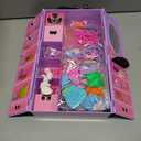 Girl Doll Clothes and Accessories Closet Wardrobe with Dresses, Shoes and Other Girl Stuff for 11.5 Inch Clothes as Gift Present for Children (NOT Include Doll)