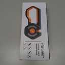 6-Stage Knife Sharpener - Premium Kitchen Knife Sharpeners - Adjustable Handheld Manual Knife Sharpeners for Kitchen Knives, Scissor and Chef Knife.Easy for beginners to use (ORANGE)