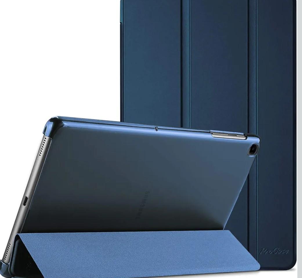 ProCase Smart Case for Galaxy Tab a7 10.4 Inch 2022 2020 (SM-T509 T500 T503 T505 T507), Protective Stand Case Hard Shell Cover for 10.4 Inch Galaxy Tab a7 10.4 -Navy Set of 2
