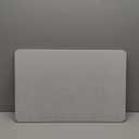 Stone Bath Mat 24"x16" - Diatomaceous Earth Shower Mat, Quick Dry, Anti-Slip, Modern Design with Bonus Non-Slip Pad - Perfect for Home Safety and Style,Light Gray