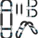 Twister Arm Trainer, Adjustable Resistance Spring Workout Bar for Chest, Arms, Shoulders and Forearms Muscle Training, Portable Home Fitness Equipment, Upper Body Strength Trainer