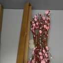 J'FLORU Valentines Day Decorations 6 Pack Valentines Day Picks Berry Stems with Pink Hearts for Valentine Decor Anniversary Wedding Decorations (Red/Pink)